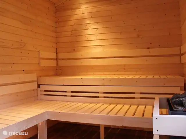 Villa forestière 'De Veenhof' | Pays-Bas, Overijssel, Holten - maison de vacances Détendez-vous dans le sauna spacieux...