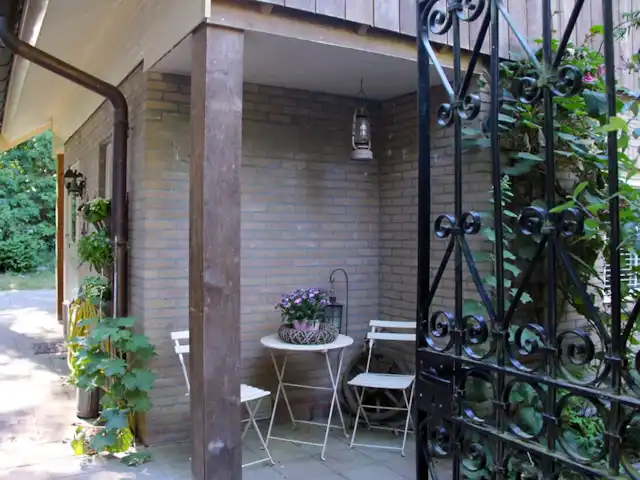 Villa forestière 'De Veenhof' | Pays-Bas, Overijssel, Holten - maison de vacances un siège… pour une tasse de café au soleil du matin, par exemple !