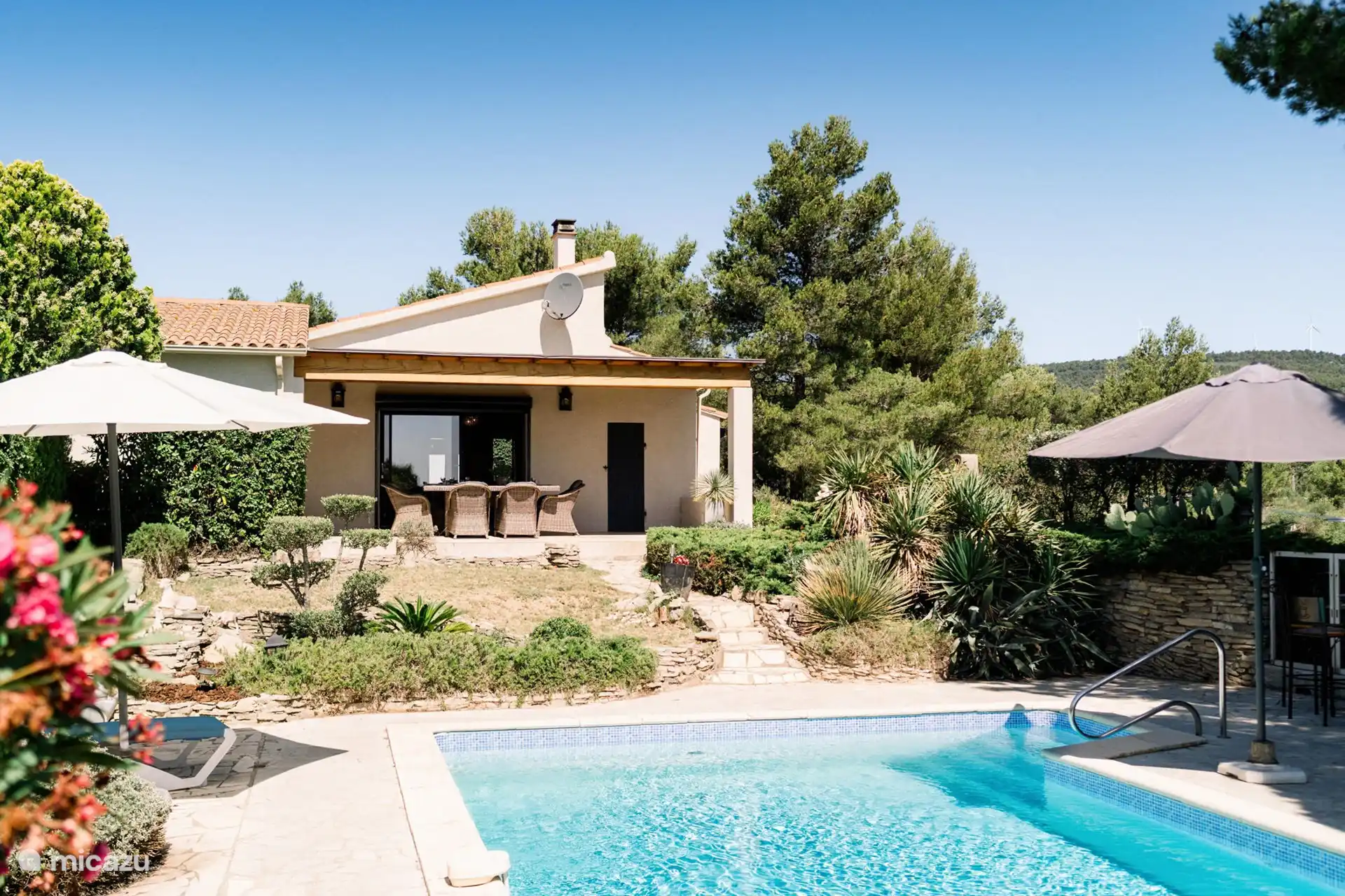 Villa la Cabane de Berger in Frankreich, Aude, Ginestas - villa