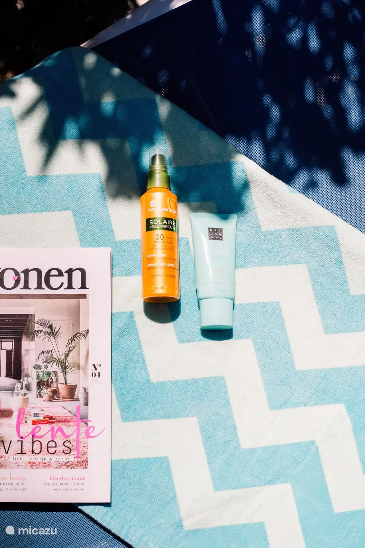 Sonnencreme für heiße Tage