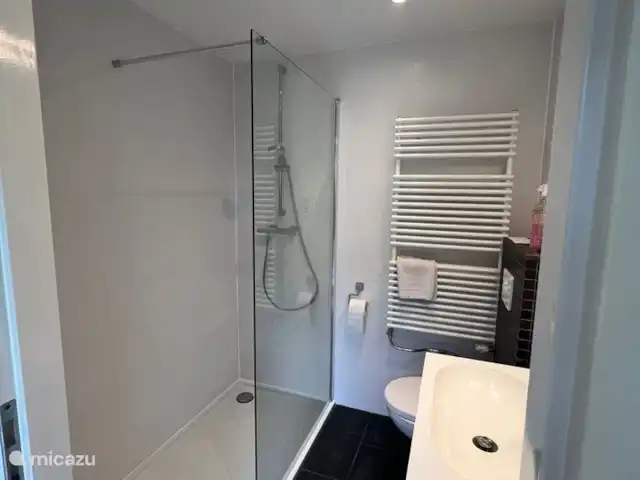 Location de Vacances Pays-Bas, Texel, De Cocksdorp, bungalow - Maison de Texel Salle de bain au rez-de-chaussée