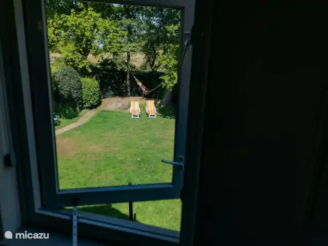 Het Schouwse Duin | Pays-Bas, Zélande, Burgh-Haamstede - maison de vacances jardin de la chambre à l’étage 1