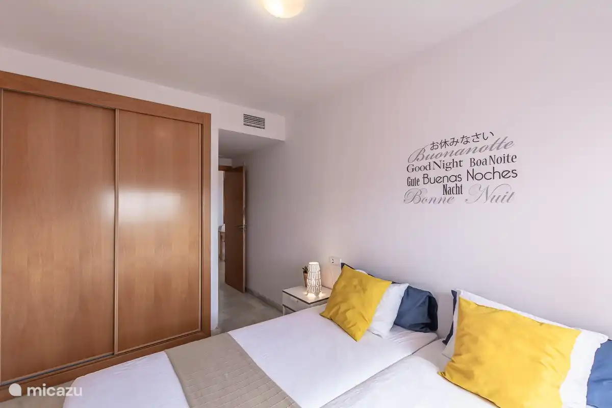 Master bedroom apartment