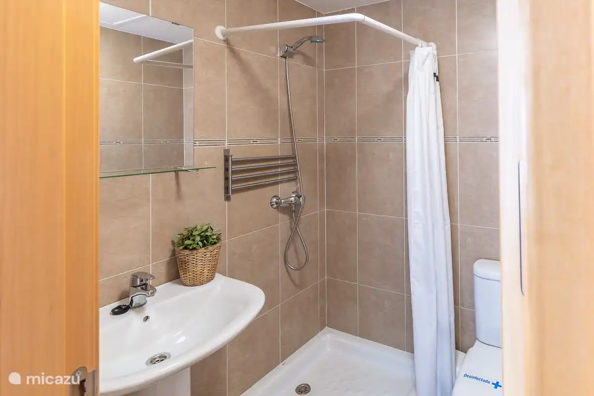 Second bathroom apartment with shower