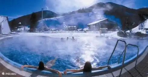 Die Thermalbäder in Bad Kleinkirchheim, Ansichten  auf den Pisten. Große Entspannung.