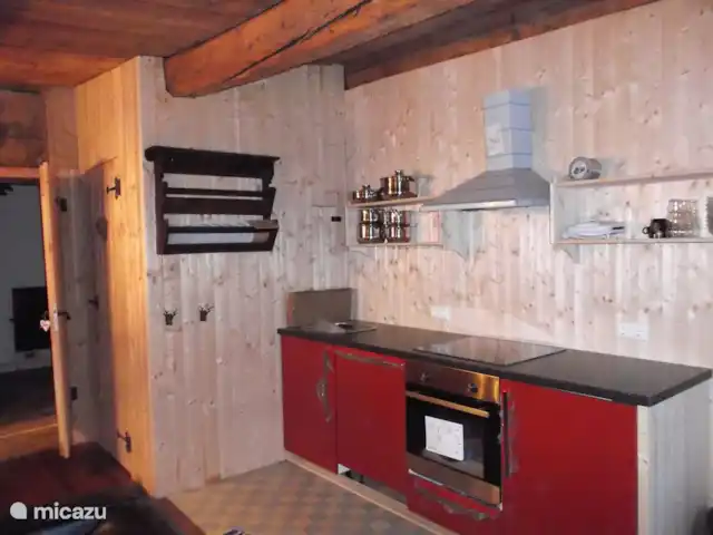 Alpentraum, appartement Berghof | Autriche, Carinthie, Kaning (Radenthein) - appartement Cuisine Pas encore tout à fait prêt.