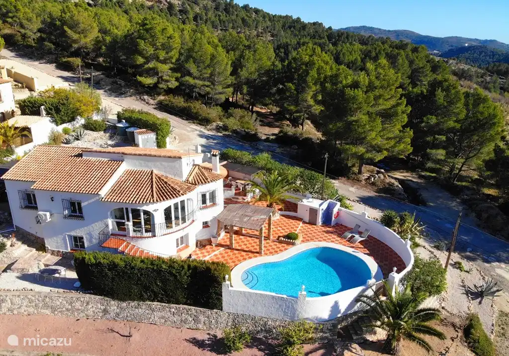 villa huren in Spanje, Costa Blanca, Jalón – Casa Blanca Jalon