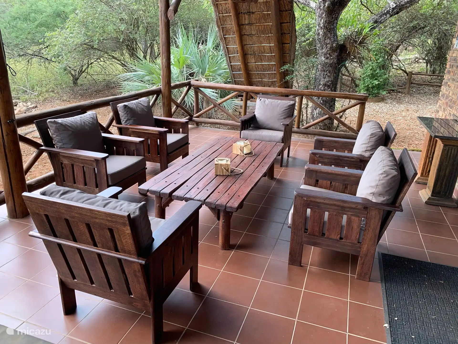 Genießen Sie die Veranda