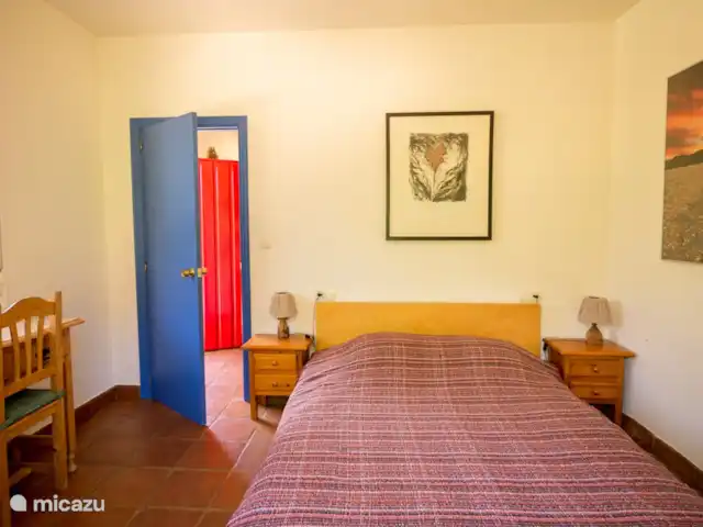 Casa Vallecillo en España, Andalucía, Ronda - casa vacacional 'Dormitorio principal', dormitorio para 2 personas con baño en suite