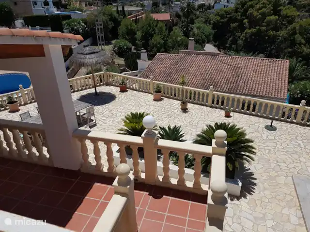 Retour au début! Villa Perla del Mar 2 à 8 p | Espagne, Costa Blanca, Benissa - villa Vue sur la grande terrasse ensoleillée