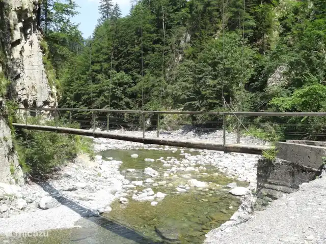 Location de Vacances Autriche, Carinthie, Kötschach-Mauthen, maison de vacances - Casa Mariti pont sur la rivière