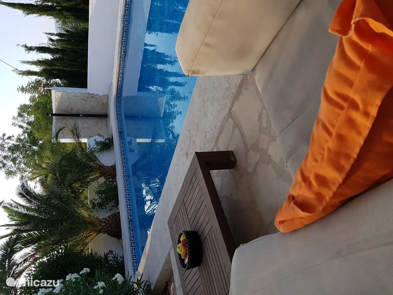 BBQ spot behind the house