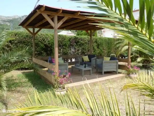 Casa Gusta huren in Spanje, Costa Blanca, Jalón - villa relax-terras in de tuin