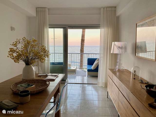 Surfen, Spanien, Costa Blanca, Alicante, appartement casa Albamar -vakantiewoning Meer