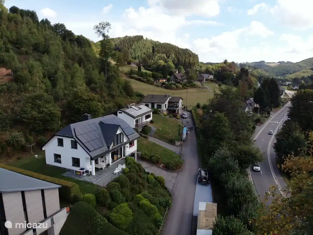 Letztes Haus des Berges in einer Sackgasse