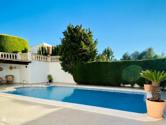 Location de Vacances Espagne, Costa Blanca, Moraira, villa - Casa Lucia Piscine, emplacement ensoleillé