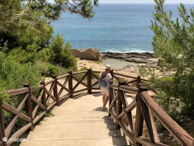 Location de Vacances Espagne, Costa Blanca, Moraira, villa - Casa Lucia Sentier écologique au bord de la mer à Benissa Costa