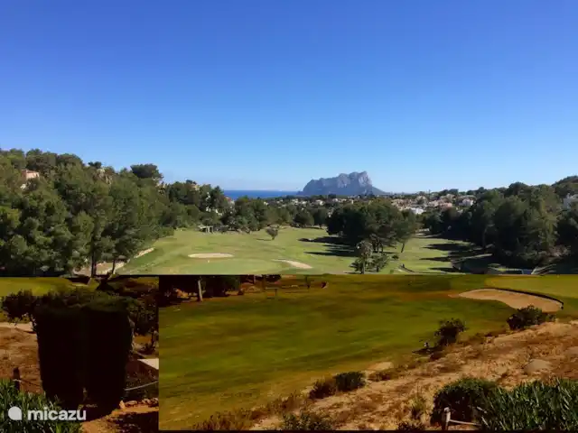 Location de Vacances Espagne, Costa Blanca, Moraira, villa - Casa Lucia Golf Ifach, l'un des nombreux parcours de golf à proximité.