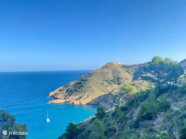 Location de Vacances Espagne, Costa Blanca, Moraira, villa - Casa Lucia De beaux sentiers de randonnée avec des vues à couper le souffle.
