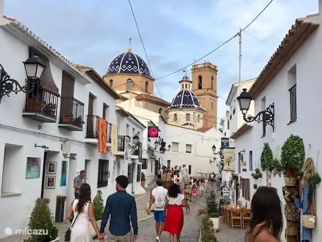 Location de Vacances Espagne, Costa Blanca, Moraira, villa - Casa Lucia Altea est un beau village à 30 minutes en voiture.