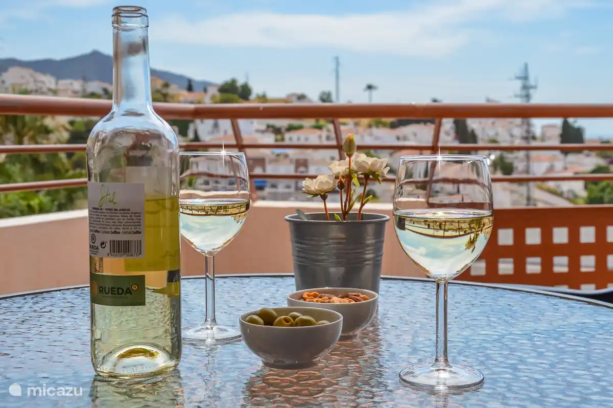 Enjoy a drink on the terrace