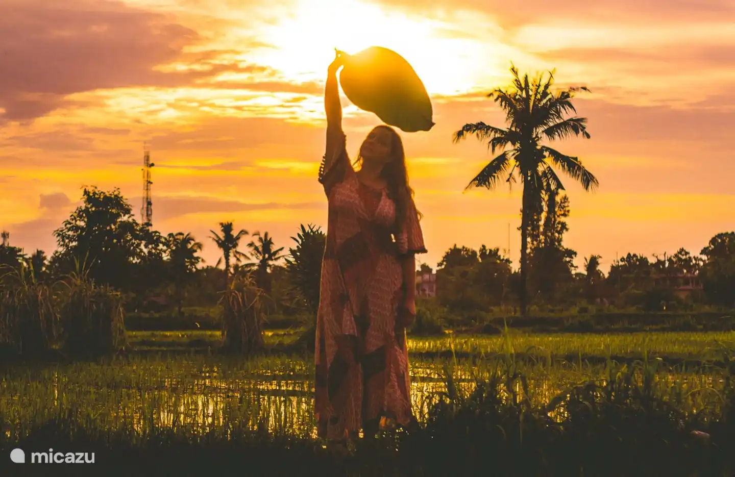Sonnenuntergangsfoto von einem unserer Gäste