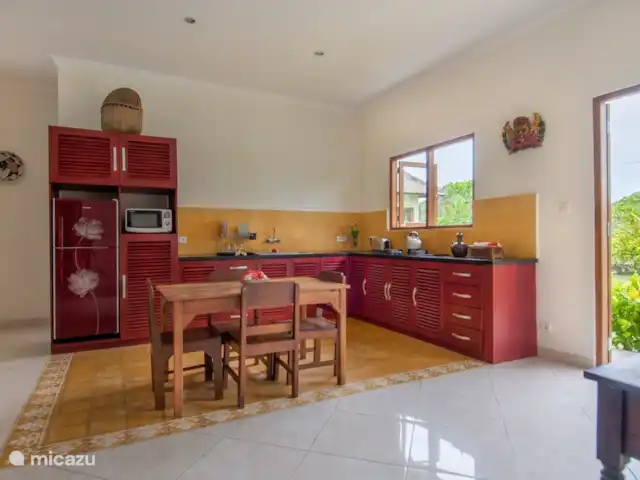 Location de Vacances Indonésie, Bali, Lovina, villa - Villa absolue face à la plage La cuisine