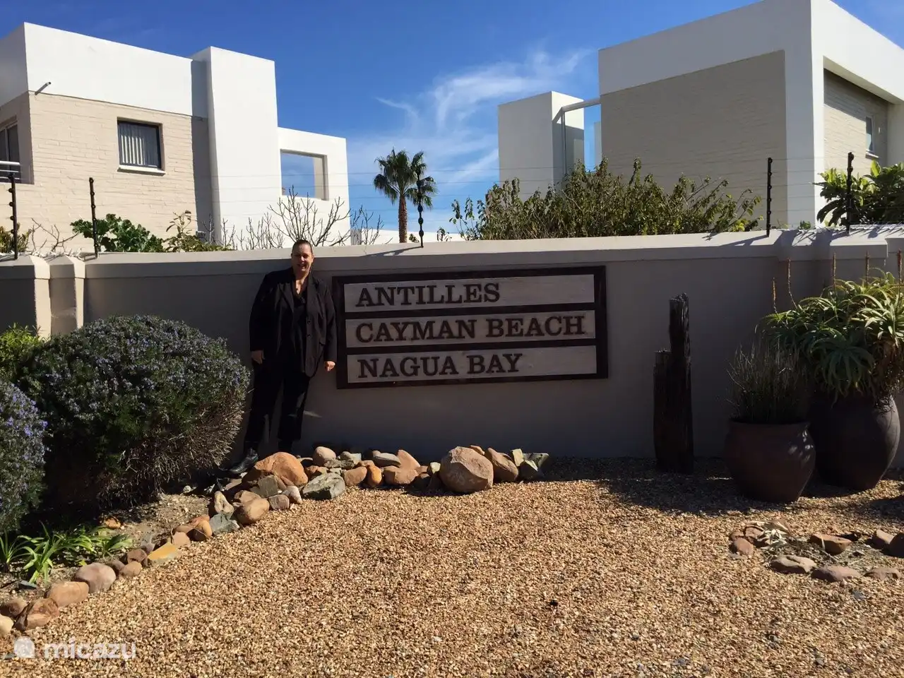 The entrance to the park where you must report to the closed gate. You will only have access to the park with permission from us at security. There is security on duty 24/7. 