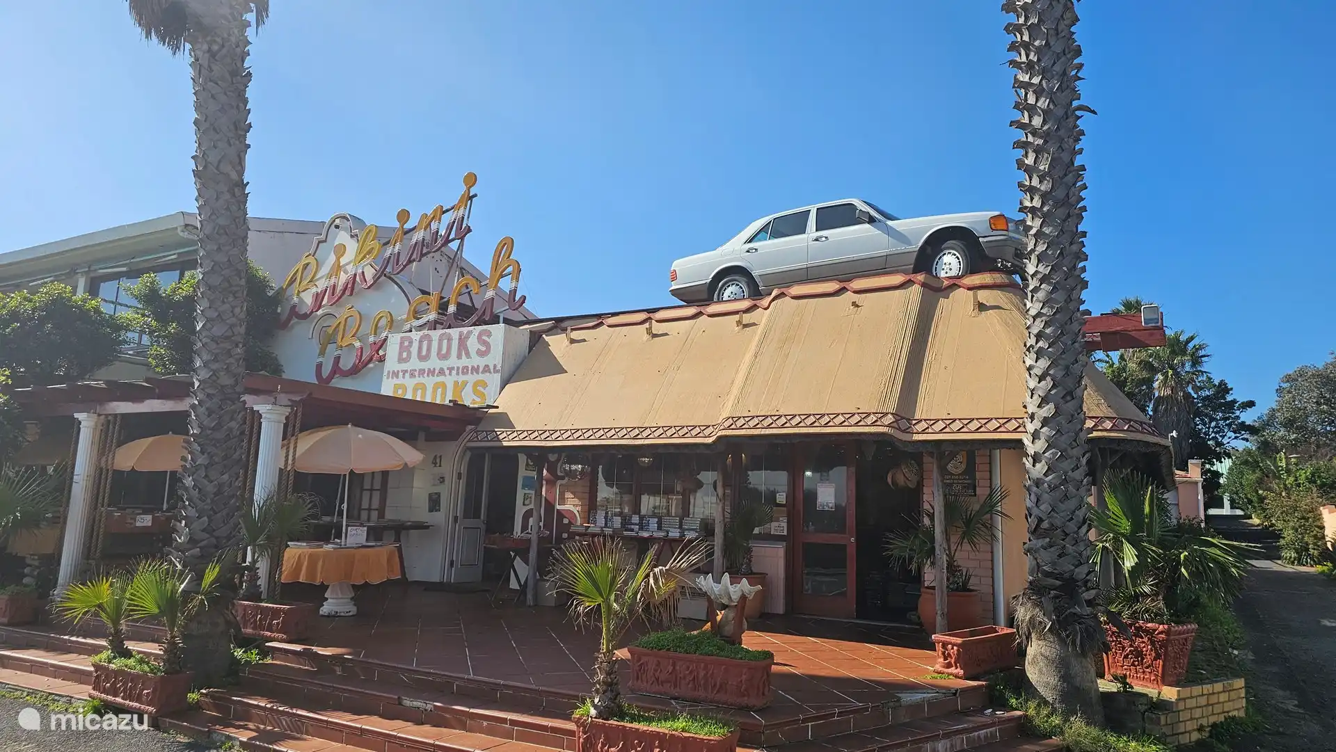 The beautiful beach Bikini Beach is the heart of the village where many nice shops are located and where you can relax,