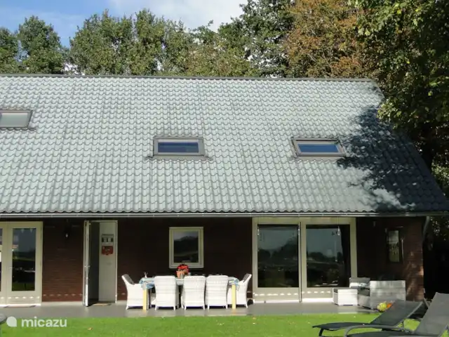 Belle vue avec piscine et sauna | Pays-Bas, Brabant-Septentrional, Boekel - maison de vacances Terrasse