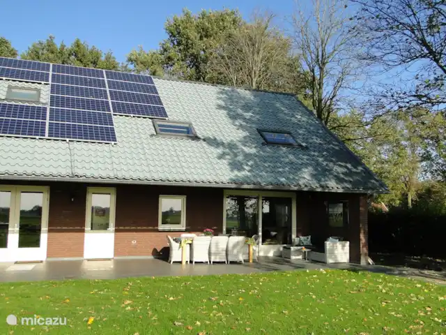 Belle vue avec piscine et sauna | Pays-Bas, Brabant-Septentrional, Boekel - maison de vacances Arrière de la maison de vacances