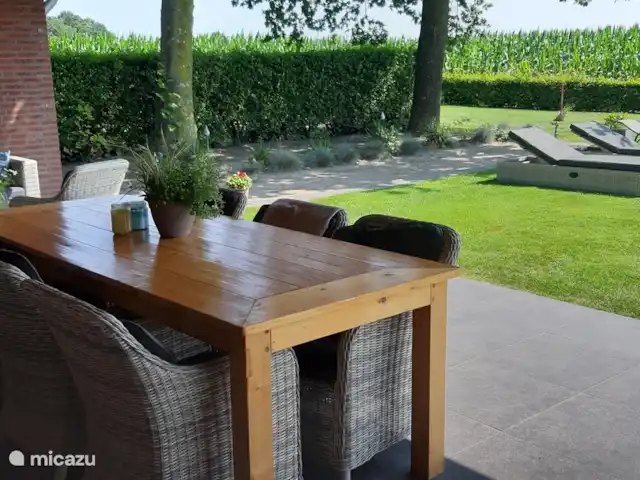 Belle vue avec piscine et sauna | Pays-Bas, Brabant-Septentrional, Boekel - maison de vacances Belle terrasse