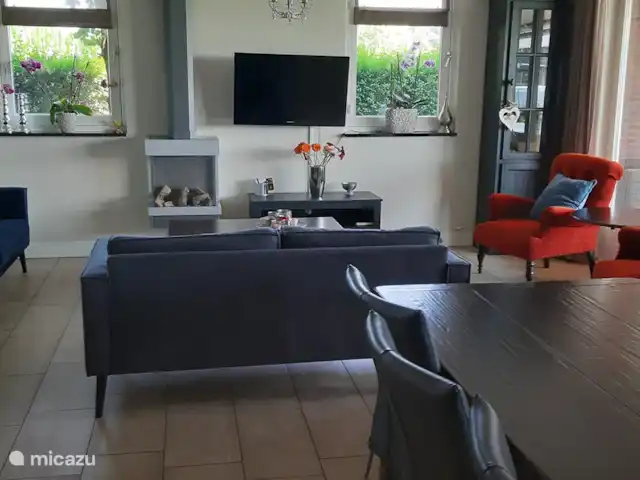 Belle vue avec piscine et sauna | Pays-Bas, Brabant-Septentrional, Boekel - maison de vacances Salon