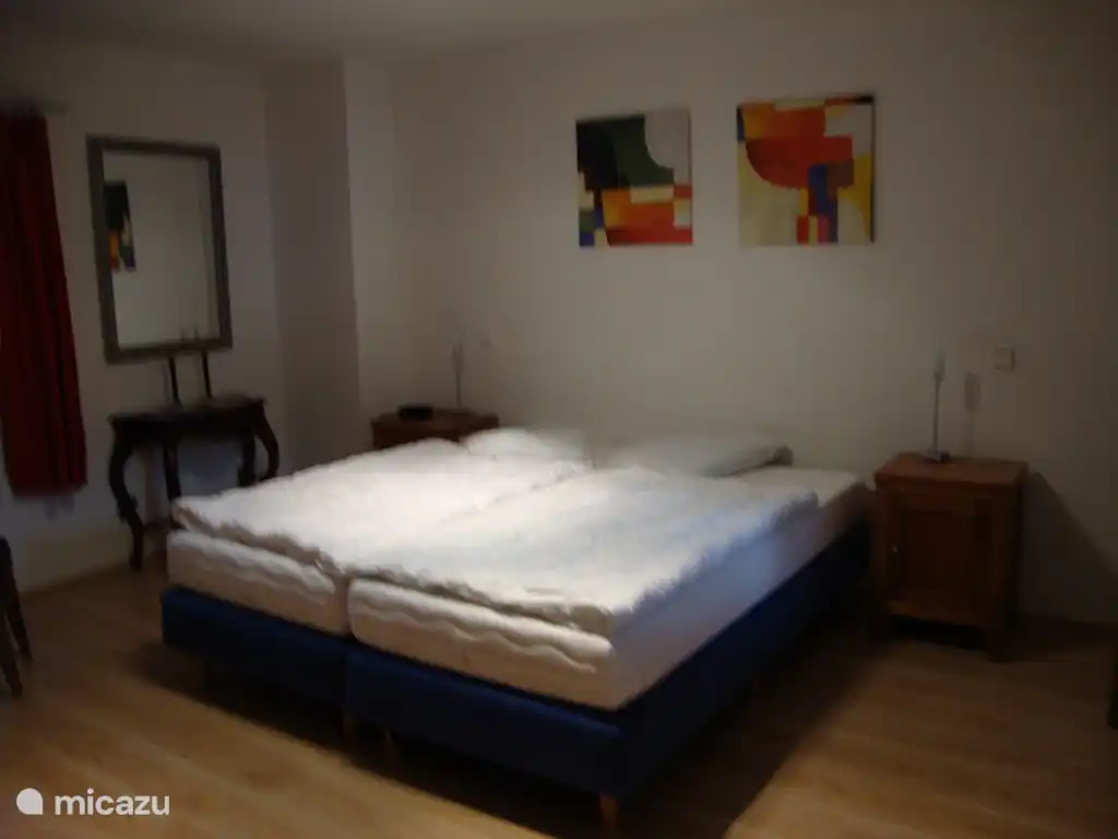 Los dormitorios del apartamento.