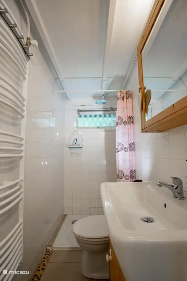 Luxuriöses Badezimmer mit Dusche.