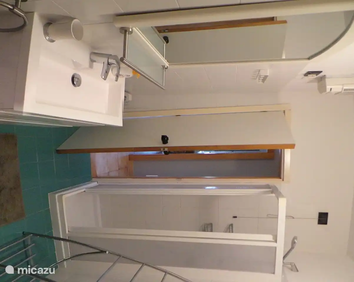 salle de bain avec douche