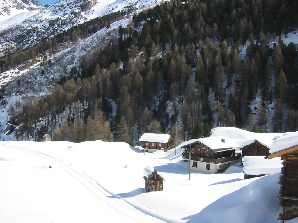 Chalet Bams met andere Chalets van LaMonta