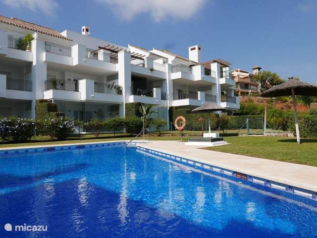 Vakantiehuis Spanje, Costa del Sol, Marbella Cabopino - appartement Casa la Florista-luxe en GRATIS golf