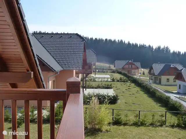 Vakantievilla Lipno huren in Tsjechië, Zuid-Bohemen, Lipno nad Vltavou - vakantiehuis foto vanaf balkon