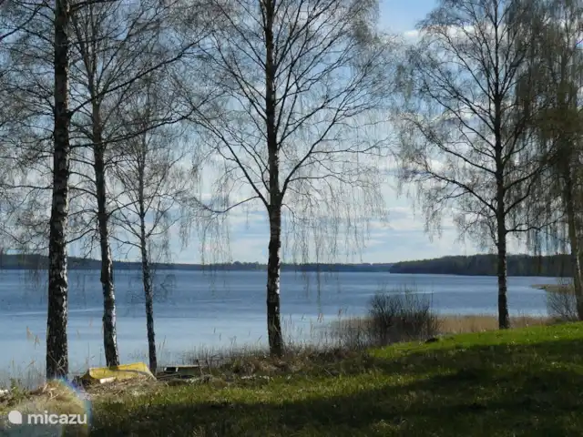 La casa Blanca en Suecia, Västergötland, Vegby - casa vacacional samsjö