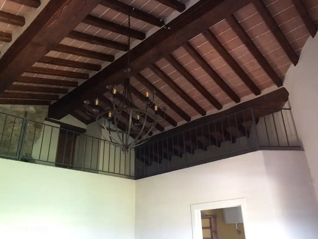 Techo típico toscano.