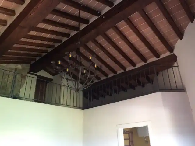 Antico Podere huren in Italië, Toscane, Castiglion Fiorentino - vakantiehuis Typisch Toscaans plafond.
