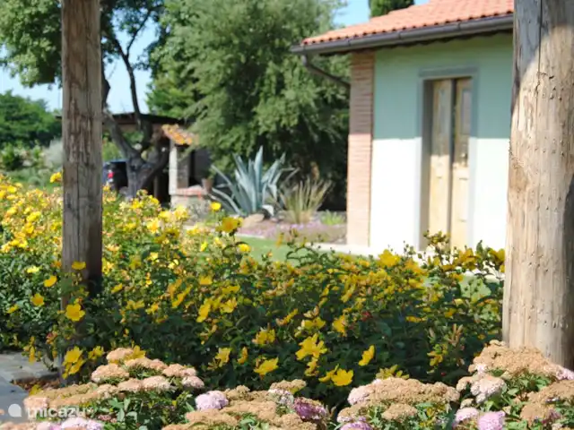 Antico Podere huren in Italië, Toscane, Castiglion Fiorentino - vakantiehuis Een zeer fraai aangelegde tuin.