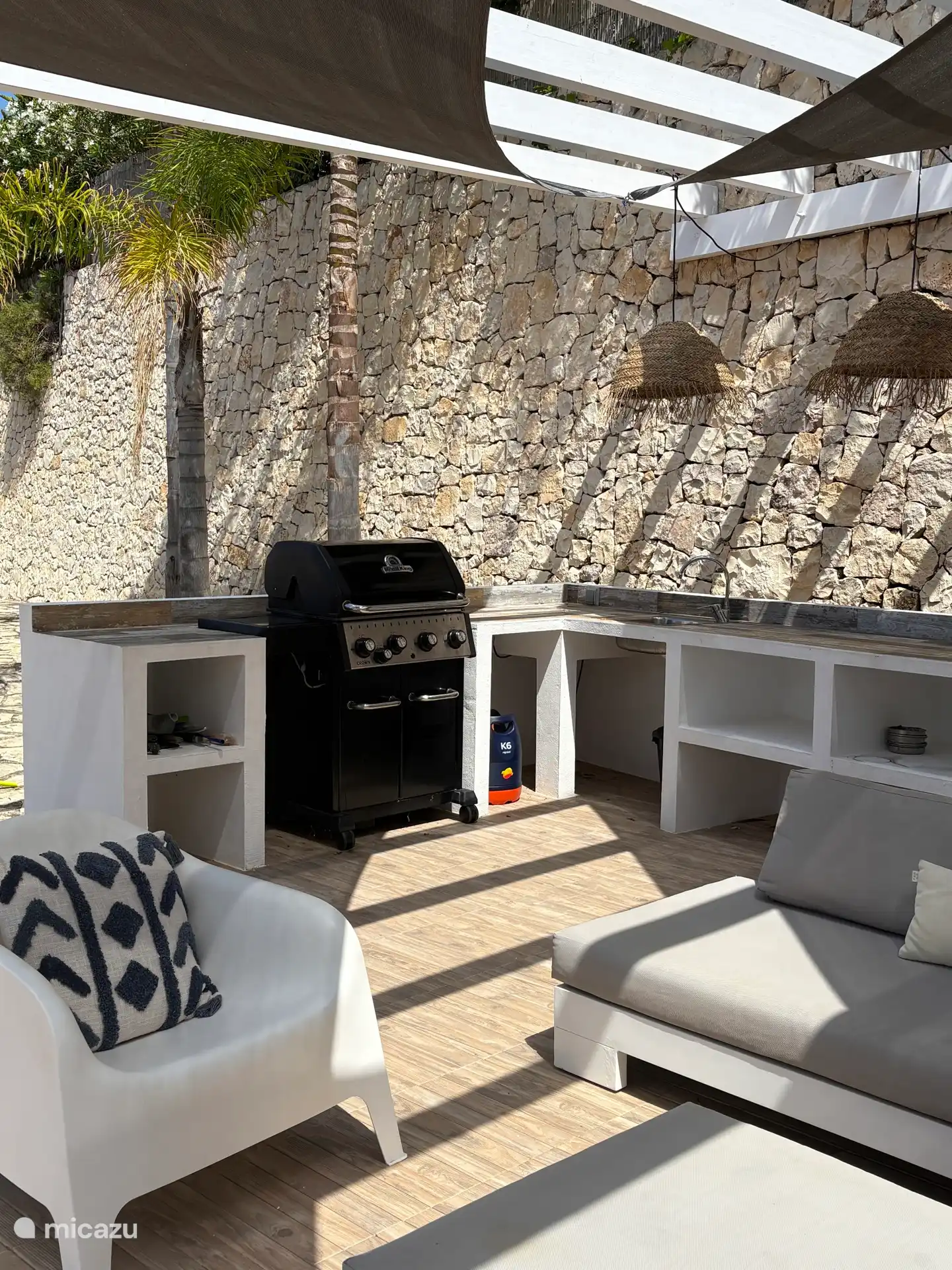 BBQ in de buitenkeuken