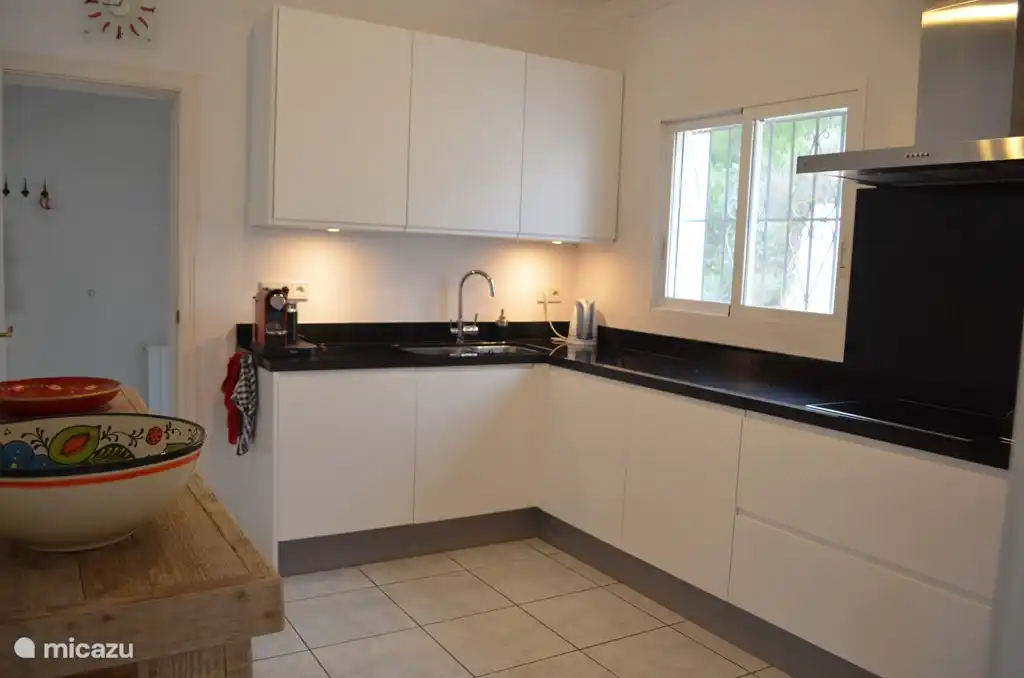 Modern kitchen with all accessories