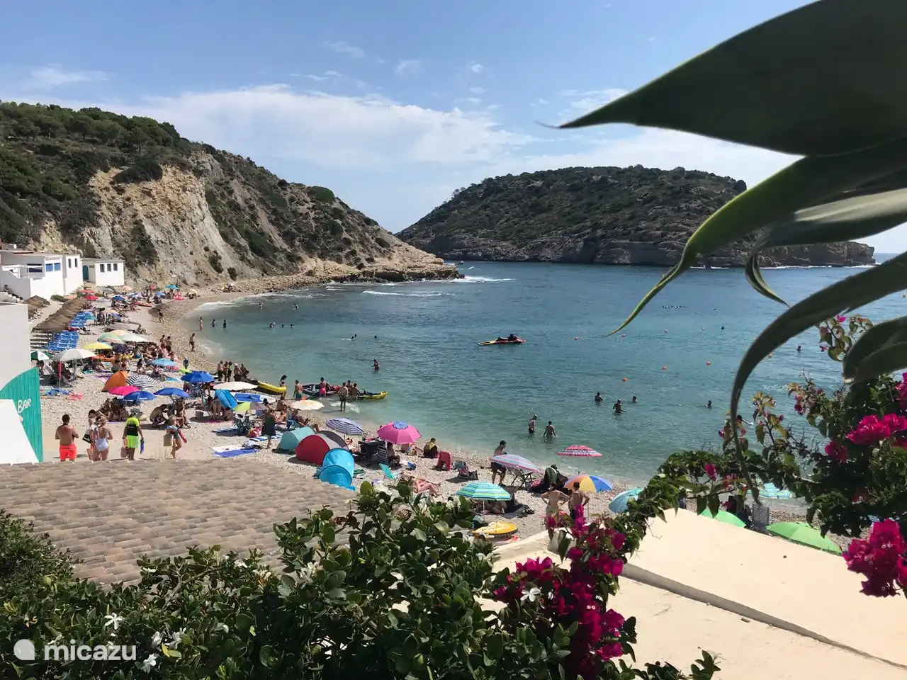 Beautiful bays: Calla Barraca, 5 km from our house