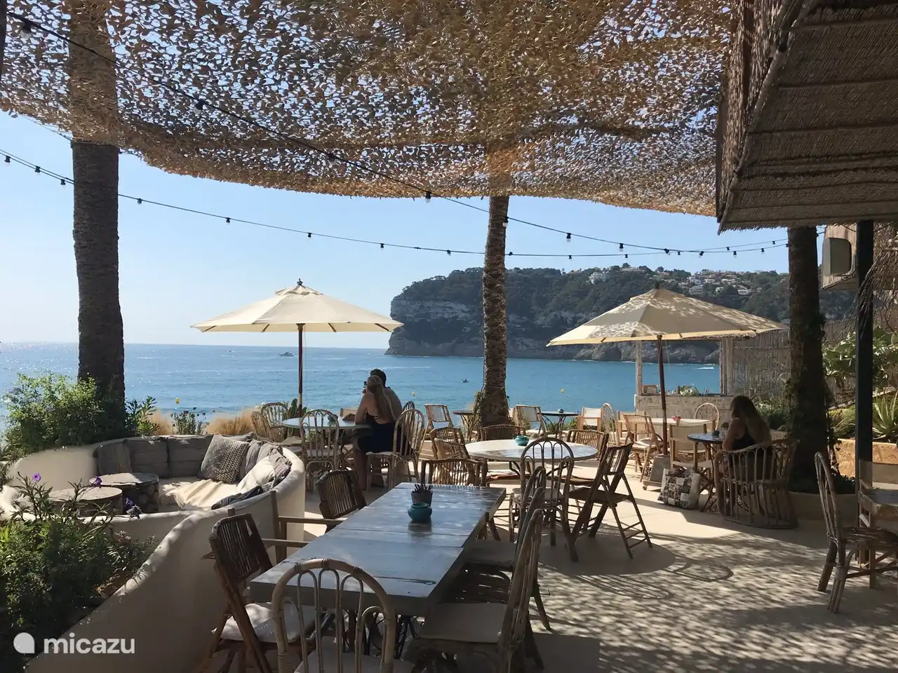 Cala Clemence on Baraca beach (overlooks our house)