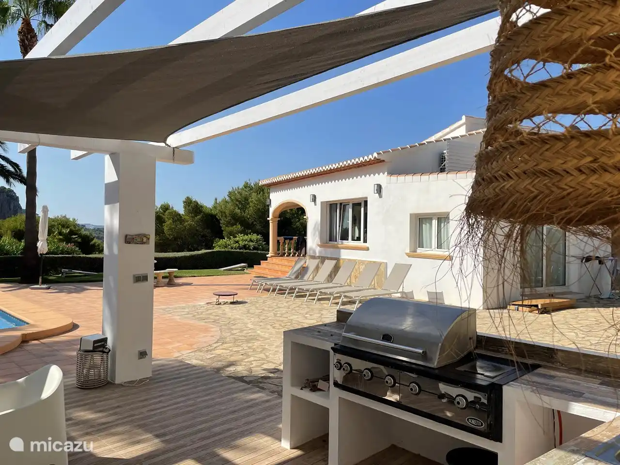 Enjoying cooking outside with our boretti bbq