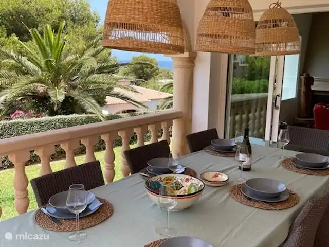 Villa Cabo Negro | Espagne, Costa Blanca, Jávea - maison de vacances Manger sur la terrasse couverte, été comme hiver