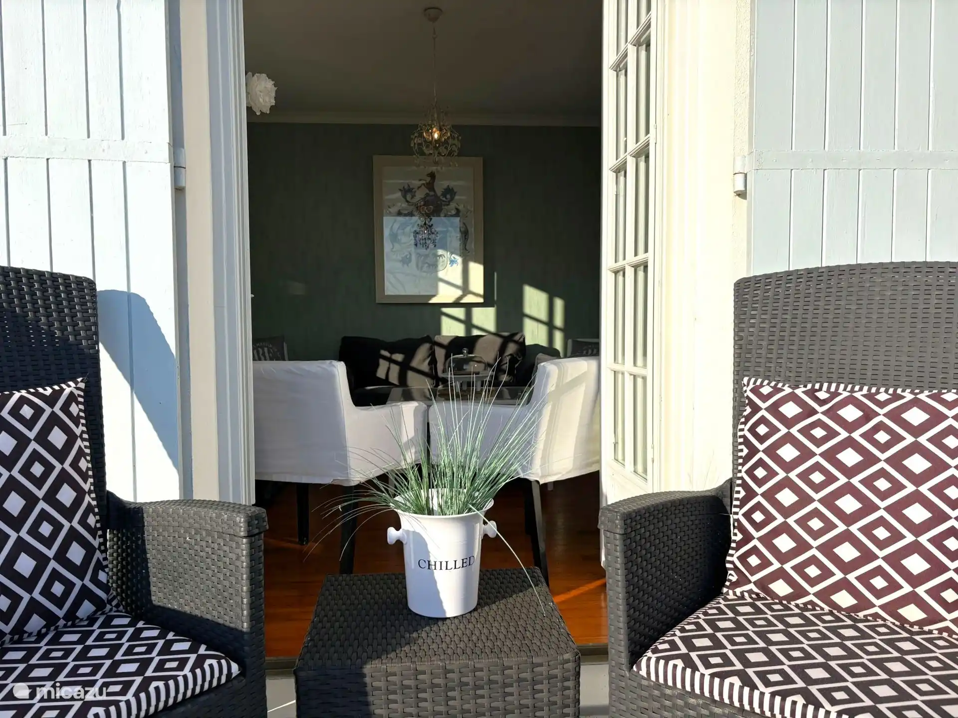 Auf der Terrasse